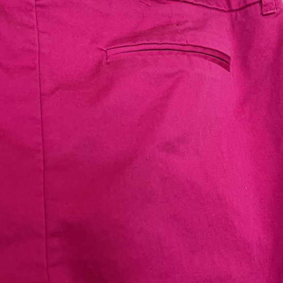 Massimo Size 8 Hot Pink Dress Pants Fit 3 Stretch - Picture 6 of 6